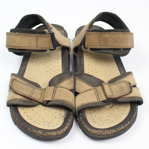 Ecco Cosmo Men Brown Sport Sandal Shoe leather main image 7